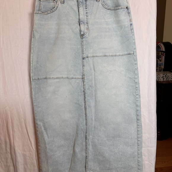 Jessica Simpson Light Blue Maxi Skirt - Picture 1 of 15